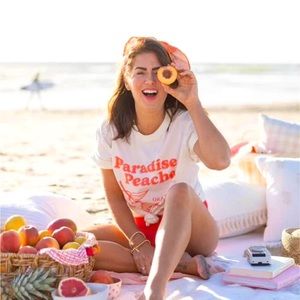 BNWT - Jackson Rowe TShirt - Large - Paradise peaches jilly box